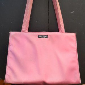 Vintage Kate Spade original Sam bag, medium pink nylon